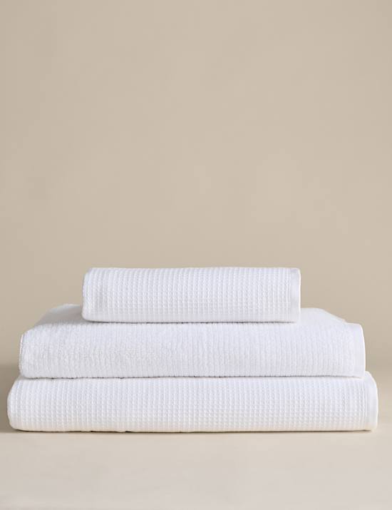 Pure Cotton Waffle Towel