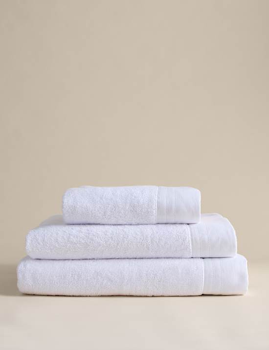 Pure Cotton Linen Border Towel
