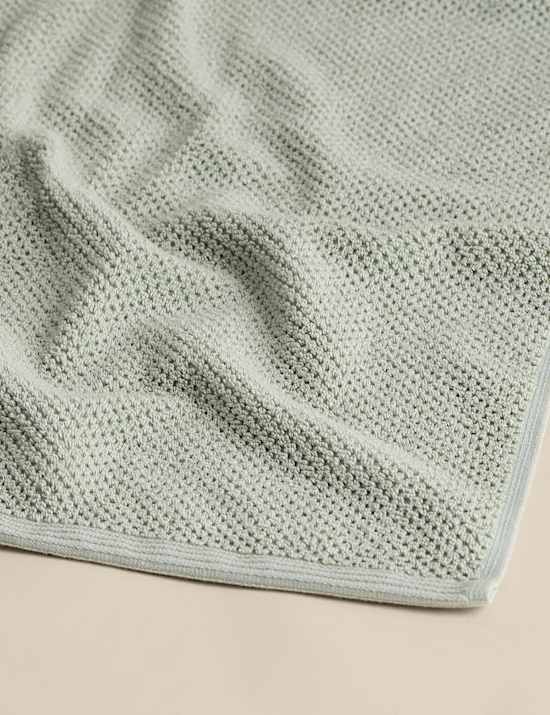 Handuk Mandi Rice Weave Katun Murni