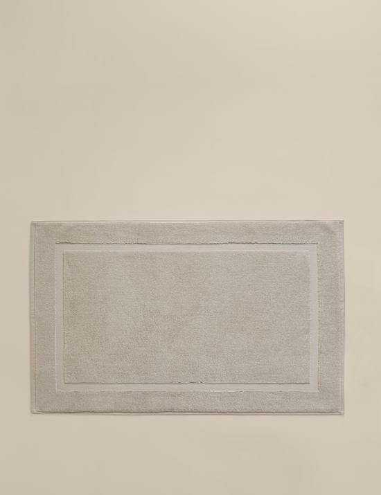 Alfombrilla para ba&ntilde;o 100% algod&oacute;n egipcio premium