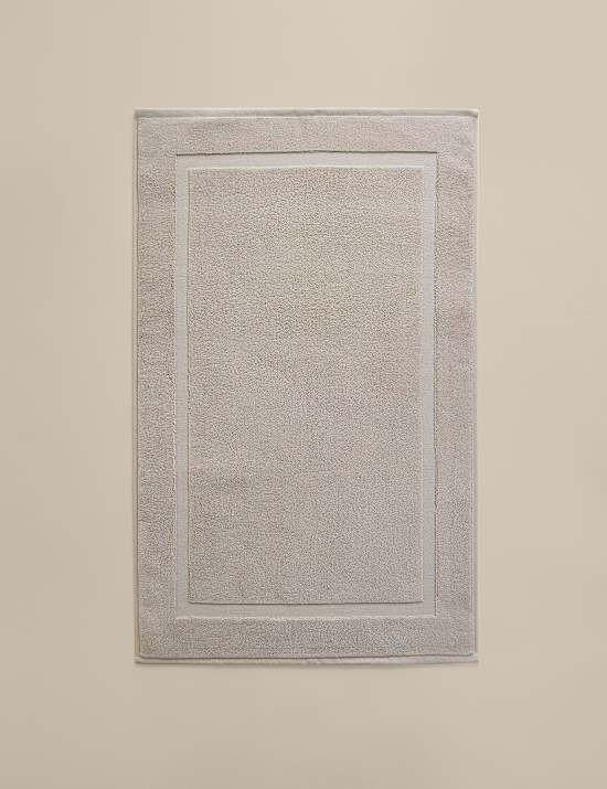 Alfombrilla para ba&ntilde;o 100% algod&oacute;n egipcio premium