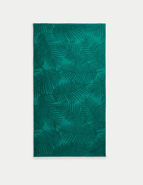 Pure Cotton Tropical Beach Towel