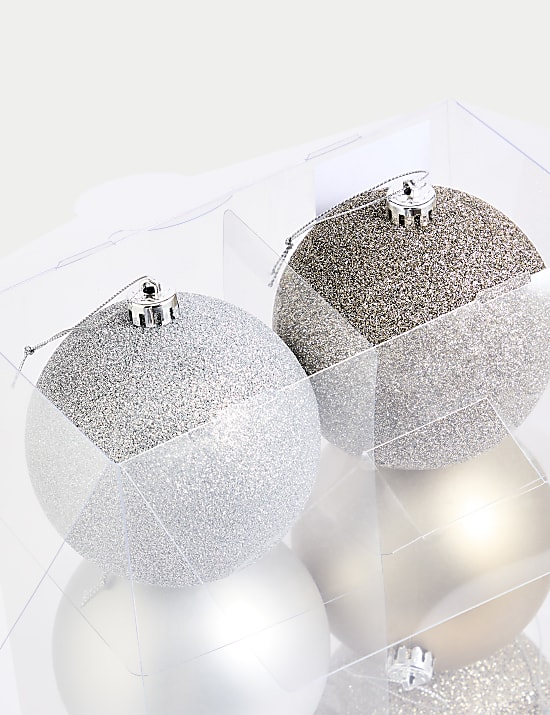 10pk Oversized Baubles