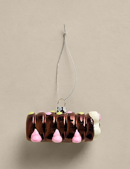 Glass Connie the Caterpillar Tree Decoration