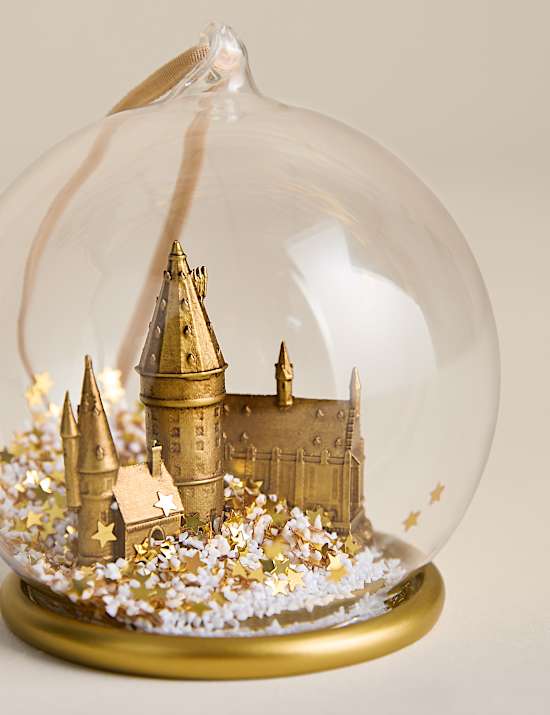 Harry Potter Hogwarts Glass Decoration