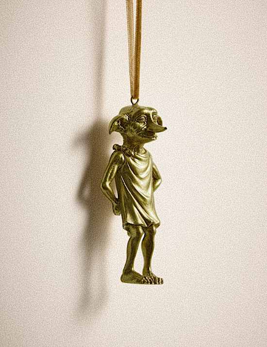 Harry Potter&trade; Gold Dobby Tree Decoration