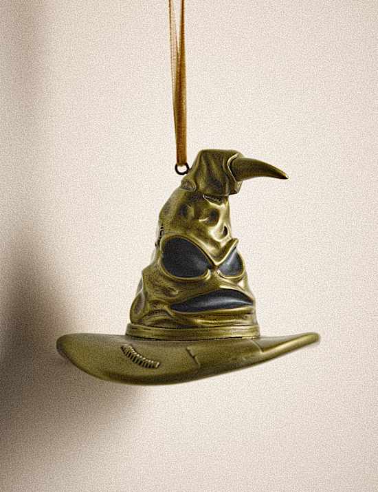 Harry Potter&trade; Sorting Hat Tree Decoration