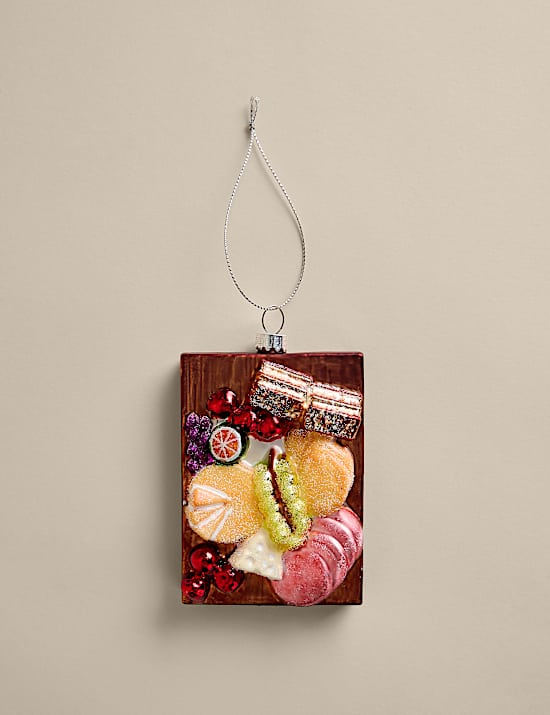 Glass Hanging Charcuterie Board Decoration