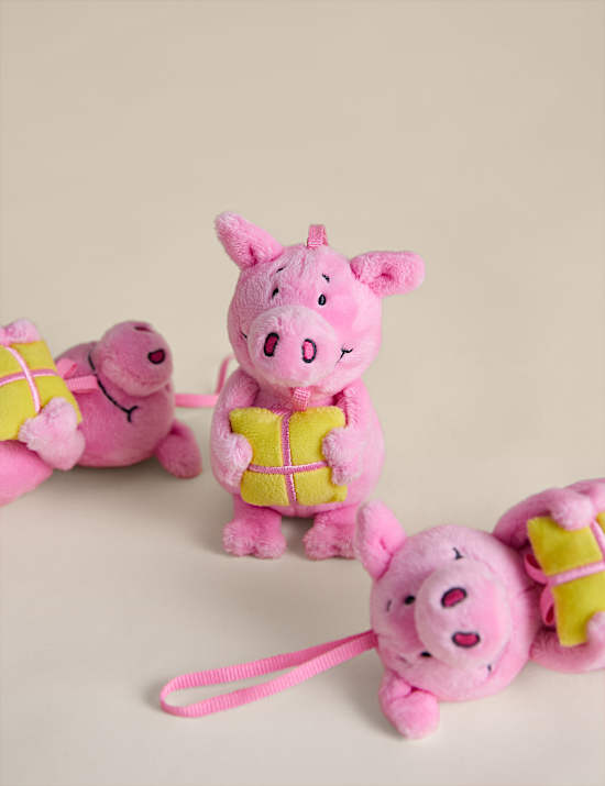 3pk Percy Pig&trade; Birthday Plushie Decorations