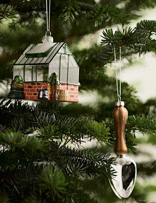 2 Pack Glass Gardening Decorations