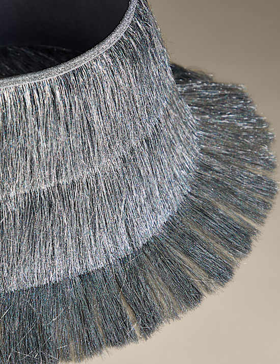 Textured Tinsel Tree Skirt