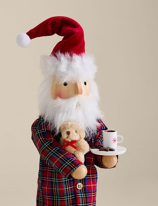 D&eacute;coration de No&euml;l en forme de P&egrave;re No&euml;l en pyjama