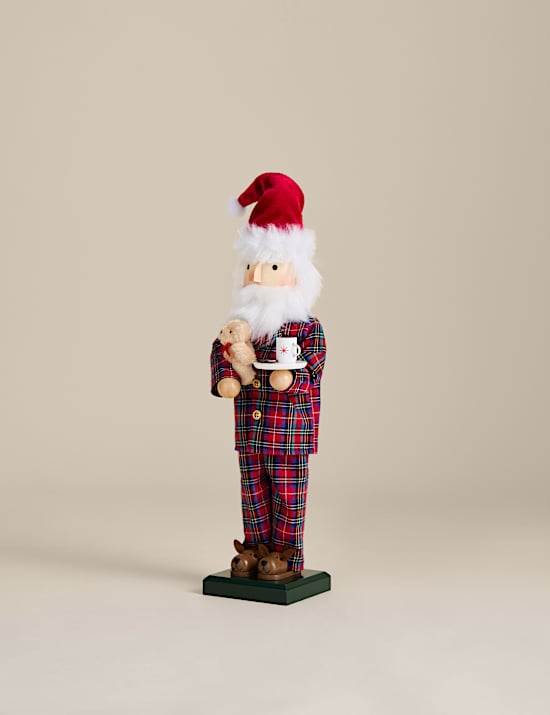 D&eacute;coration de No&euml;l en forme de P&egrave;re No&euml;l en pyjama