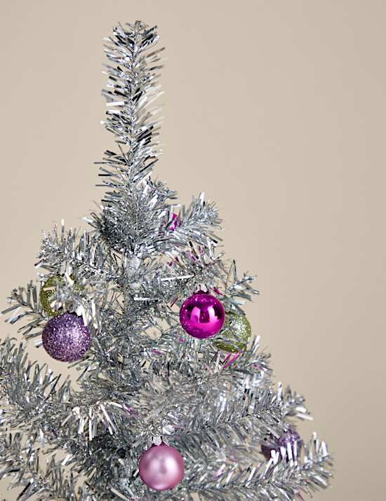 Mini Dressed Tinsel Tree