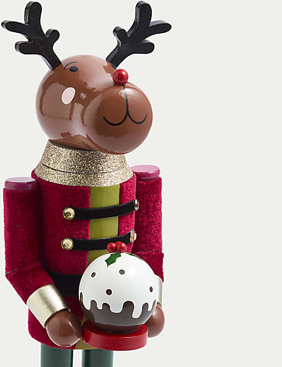 Reindeer Nutcracker Room Decoration