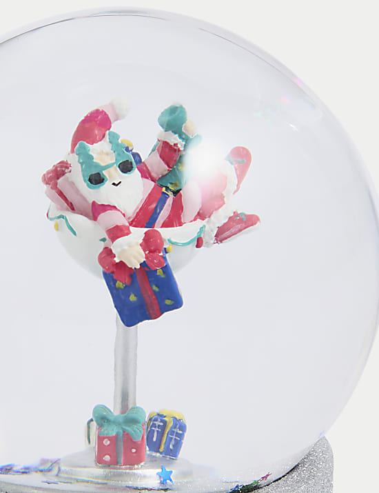 Santa Snow Globe