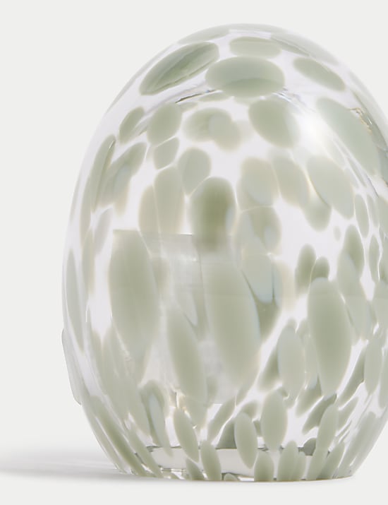 Small Glass Confetti Room Decoration