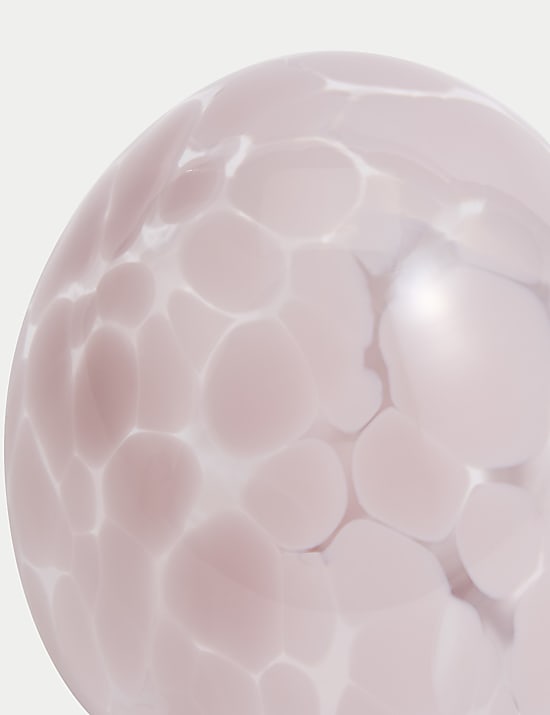 Large Confetti Glass Room Decoration