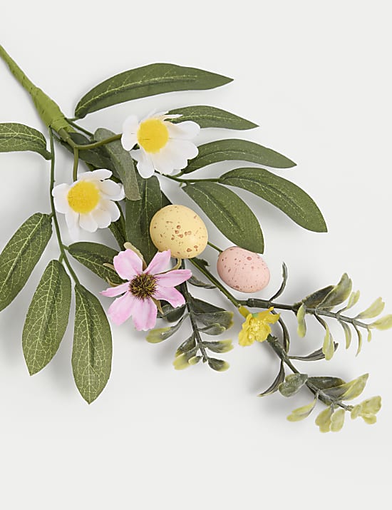 2pk Egg Foliage Decorations