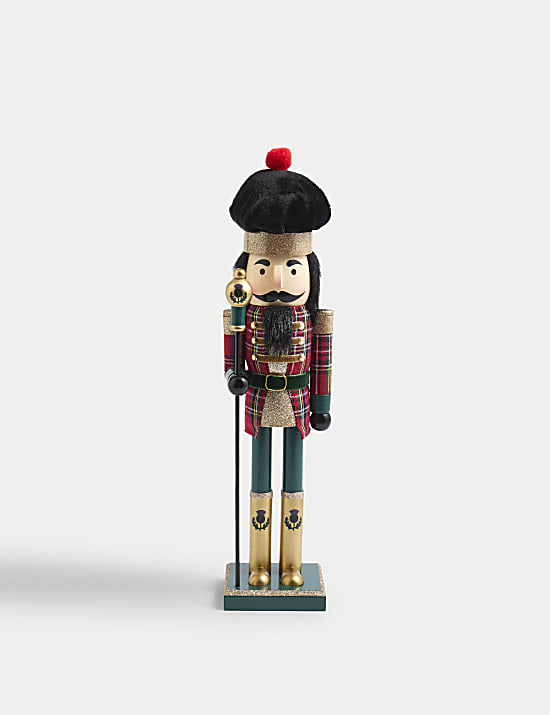 Tartan Nutcracker Room Decoration