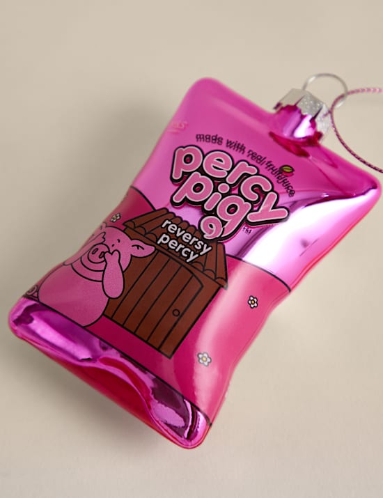 Reversy Percy Glass Hanging Decoration