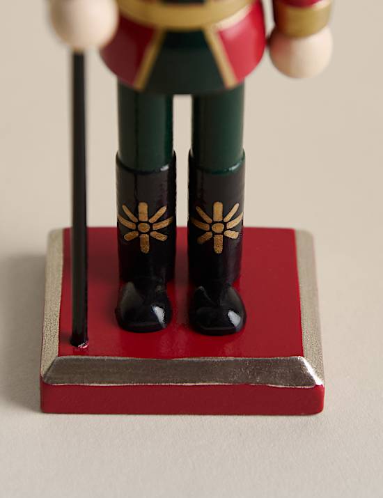 Embellished Hanging Nutcracker Decoration