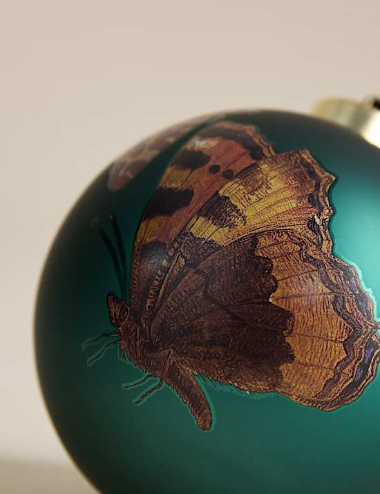 Glass Moth Bauble