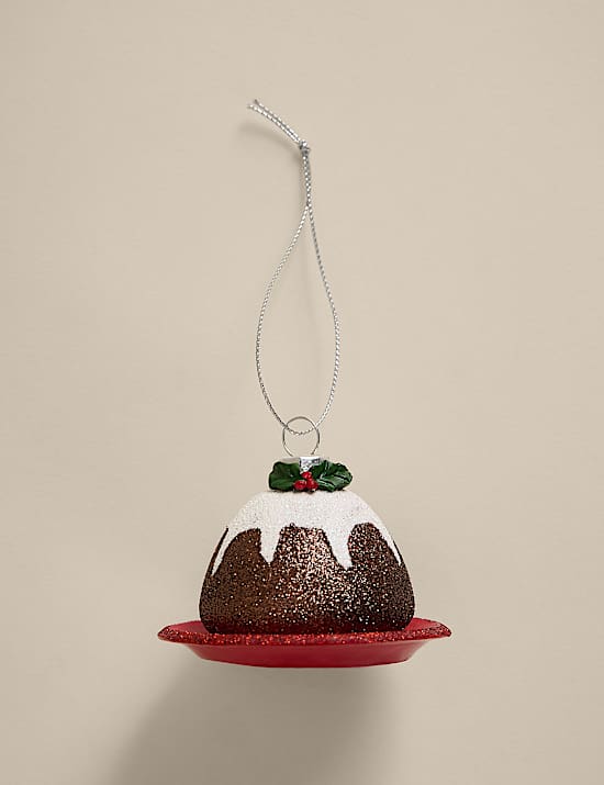 Hanging Christmas Pudding Decoration