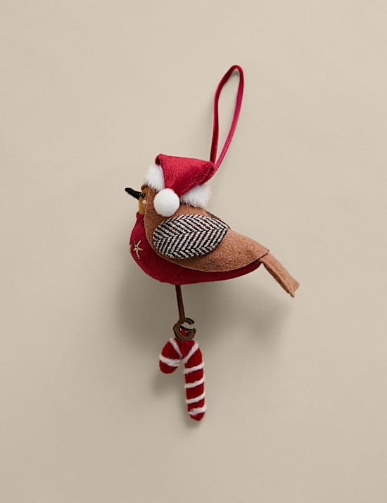 Felt Hanging Robin Decoration