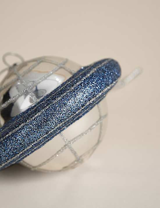 Glass Hanging UFO Decoration