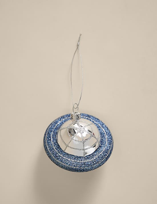 Glass Hanging UFO Decoration