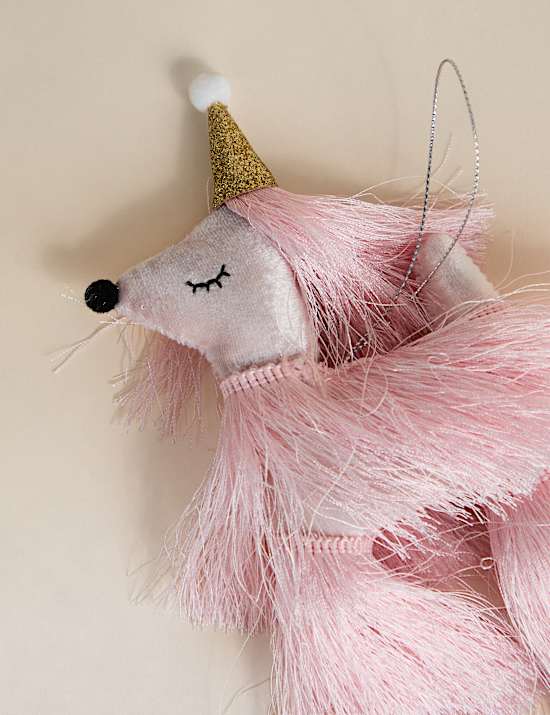 Hanging Tassel Afghan Hound Decoration