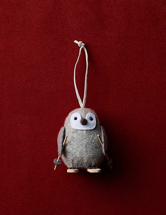 Felt Hanging Baby Penguin Decoration