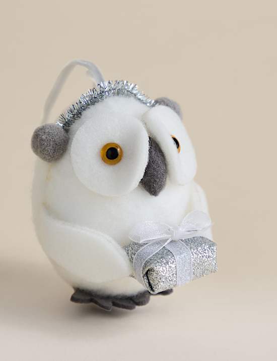 Felt Hanging Owl Decoration