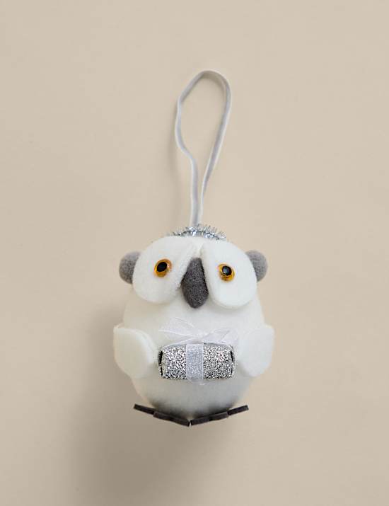 Felt Hanging Owl Decoration