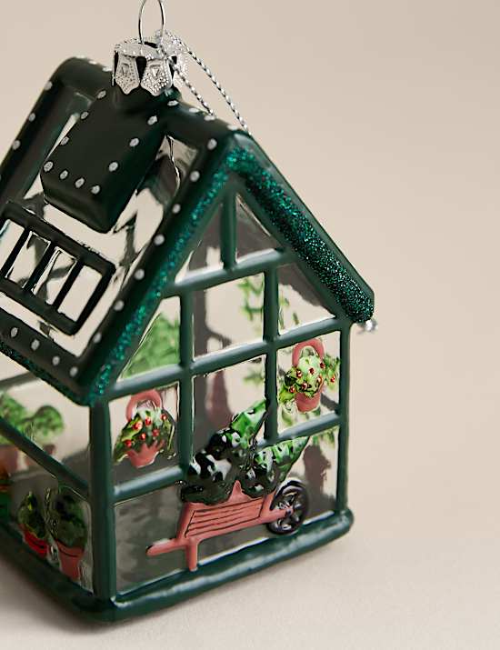 Glass Hanging Greenhouse Decoration