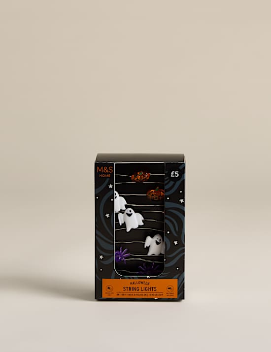 Halloween Spooky Icon 20 LED String Lights