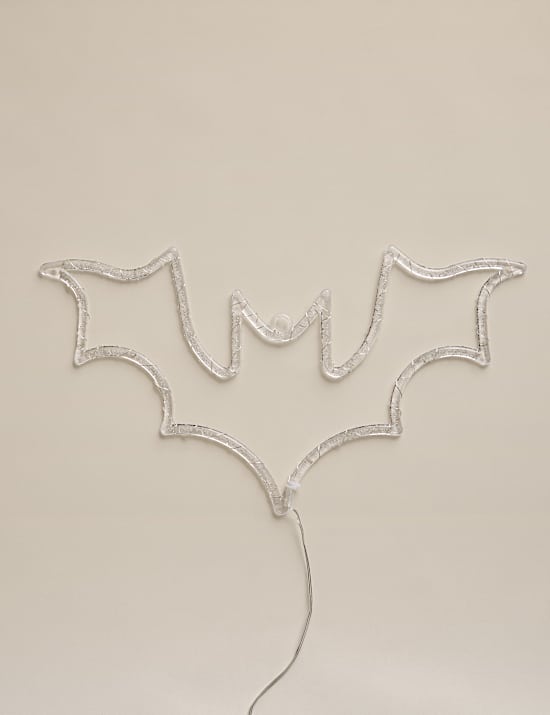 Halloween Light Up Bat Wall Decoration
