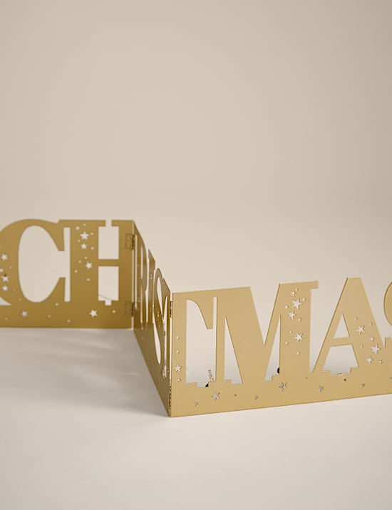 Light Up Merry Christmas Decoration