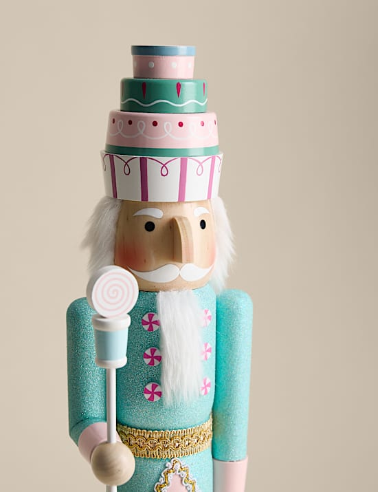 Extra Large Pastel Nutcracker Decoration