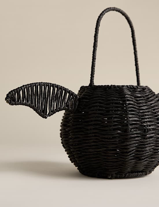 Halloween Bat Basket Decoration