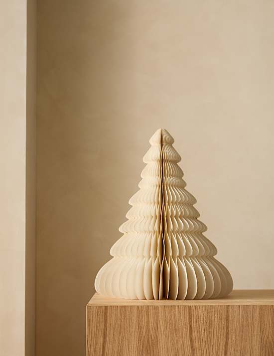 1.5ft Large Paper Christmas Tree Room Decoration