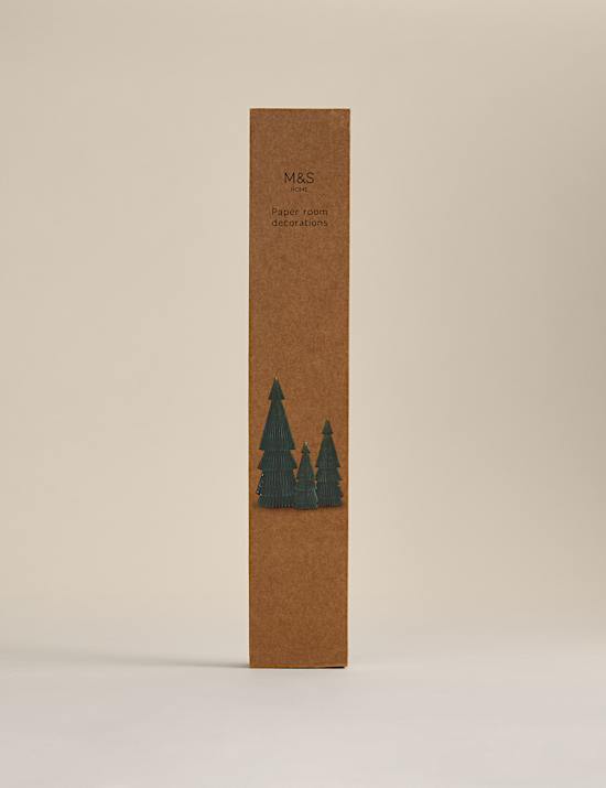 3pk Paper Tree Room Decorations