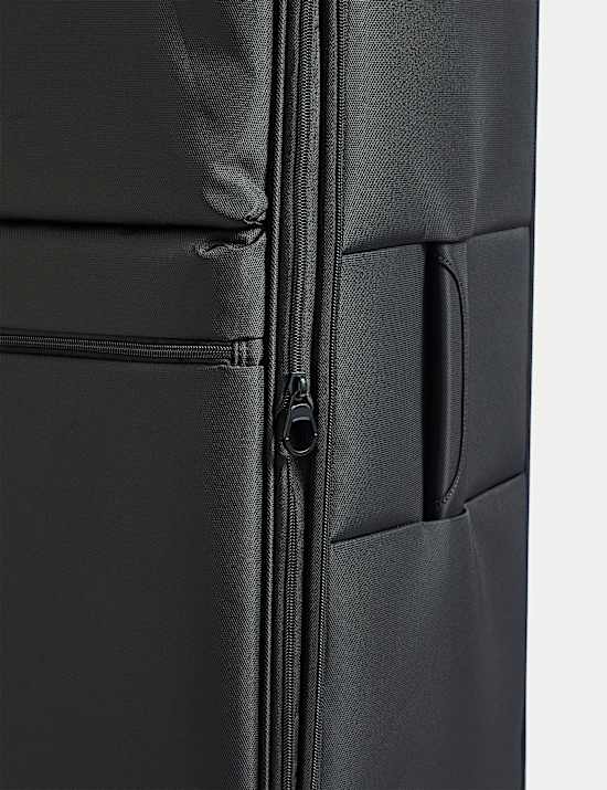 Set 3 Koper Kulit Lunak Montreal 4 Roda