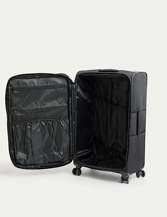 Set 3 Koper Kulit Lunak Montreal 4 Roda