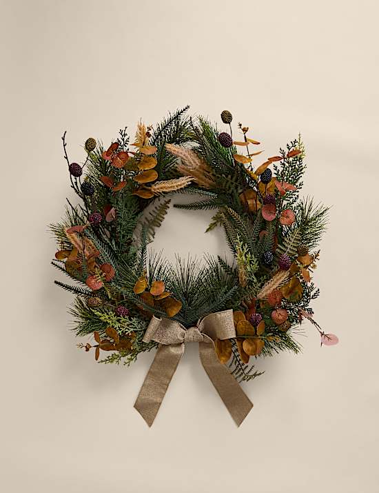 Autumnal Bow Wreath
