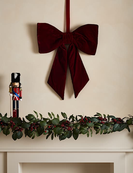Velvet Bow Decoration