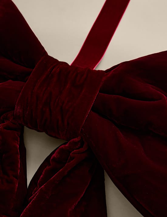 Velvet Bow Decoration
