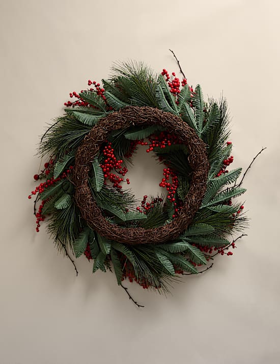Berry, Orange and Cinnamon Wreath