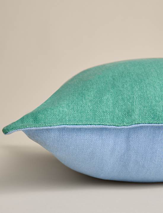 Pure Cotton Reversible Textured Cushion